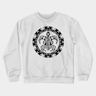 Polynesian turtle sun Crewneck Sweatshirt